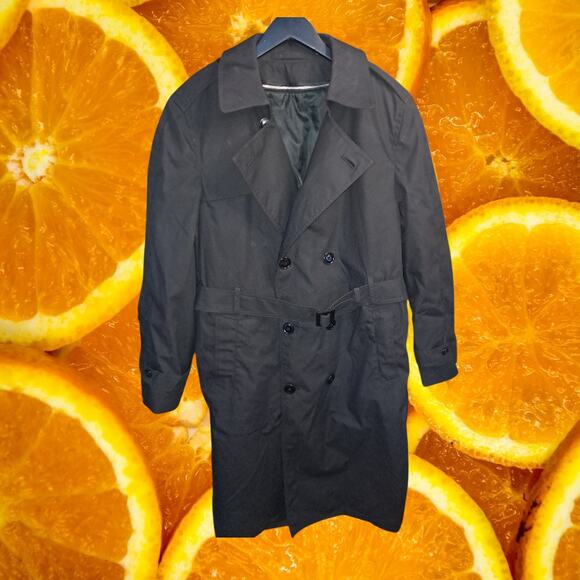 American Apparel Men's The‎ Perfect Fit DLA All Weather Retreat Peacoat Size 40L - Picture 2 of 9